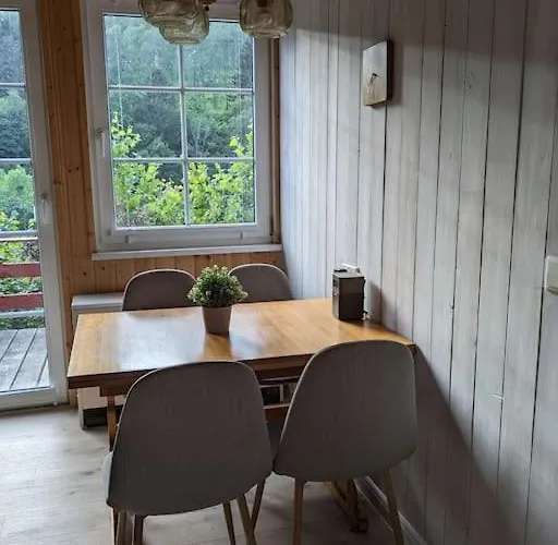 Hellaberg Iv Am Waldrand Mit Sauna & Grosser Terrasse * Langenbach (Thuringia)